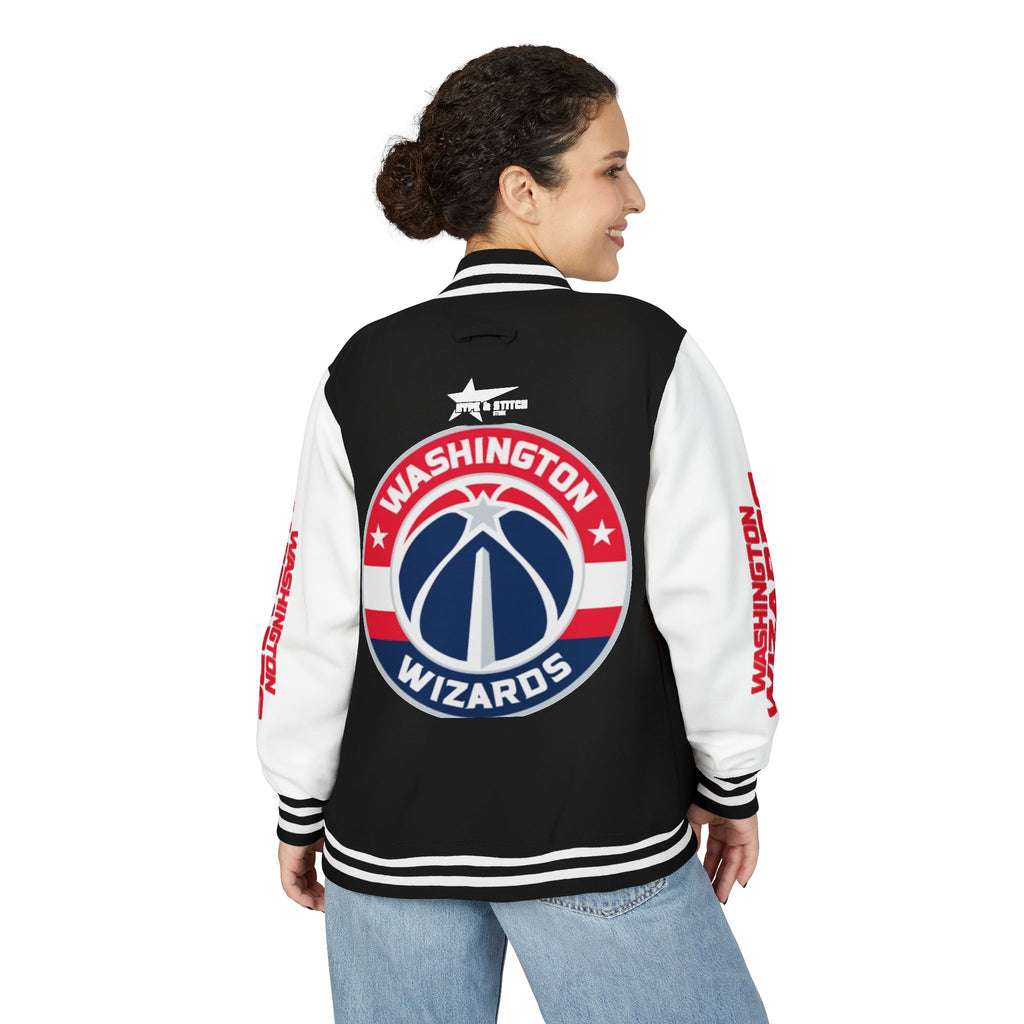 Washington Wizards Varsity Jacket | Unisex Streetwear Letterman