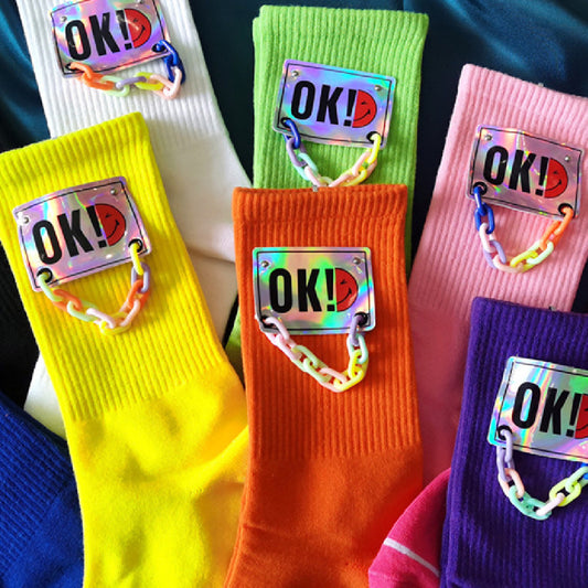 Personalized Fashion With High Socks