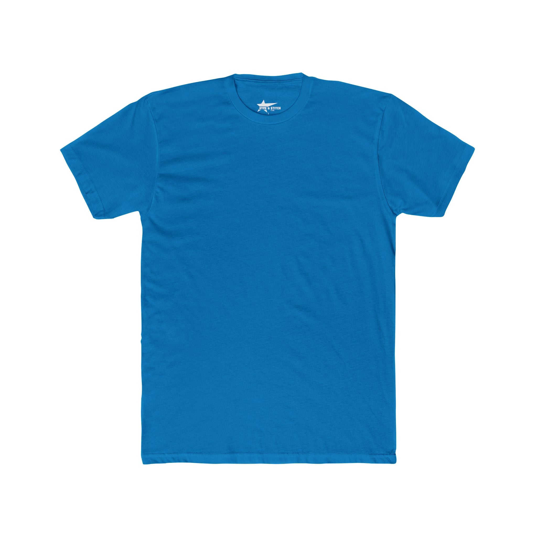HypeandStitch Men's Fitted Crewneck T-Shirt | Premium Ultra-Soft Cotton