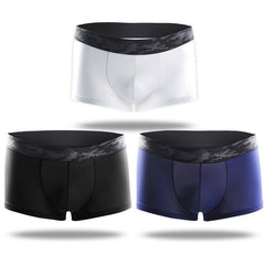 Men's ice silk seamless underwear