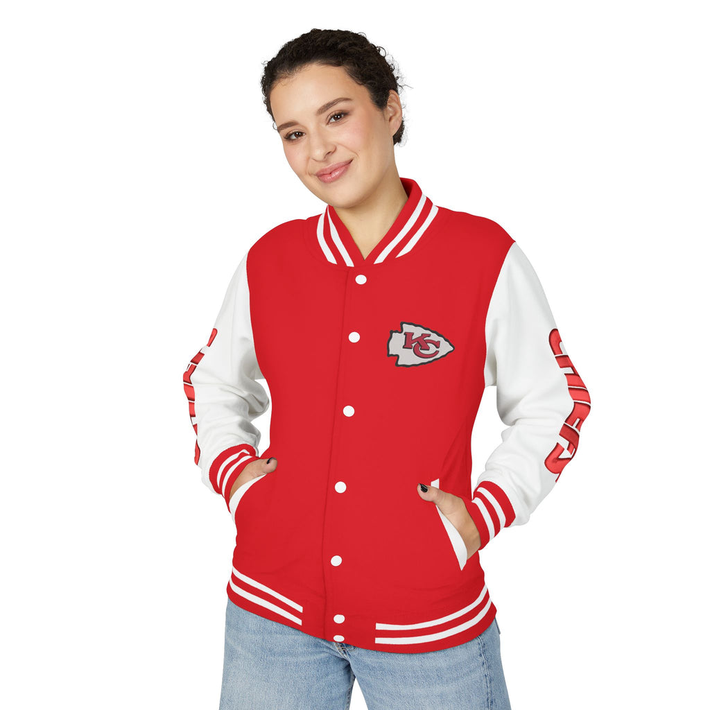 Kansas City Chiefs Heavyweight Varsity Letterman Jacket