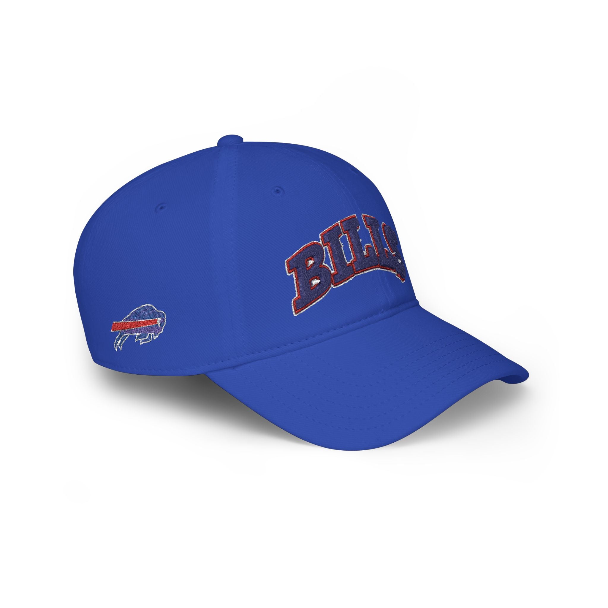Buffalo Bills Embroidered Curved Brim Baseball Cap – Adjustable Dad Hat