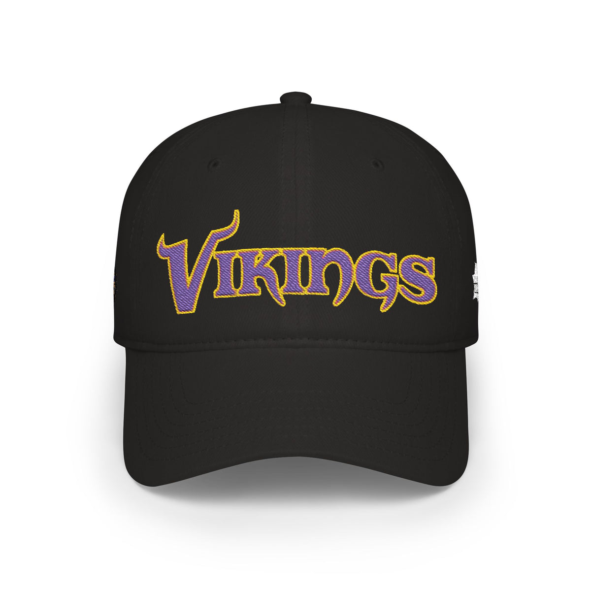 Vikings Embroidered Low Profile Baseball Cap