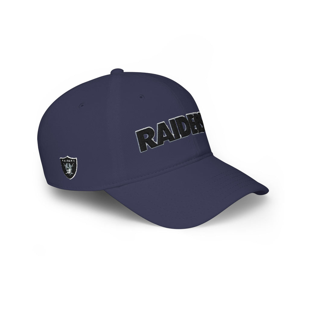Vintage Raiders Embroidered Baseball Cap | Retro Curved Brim Hat