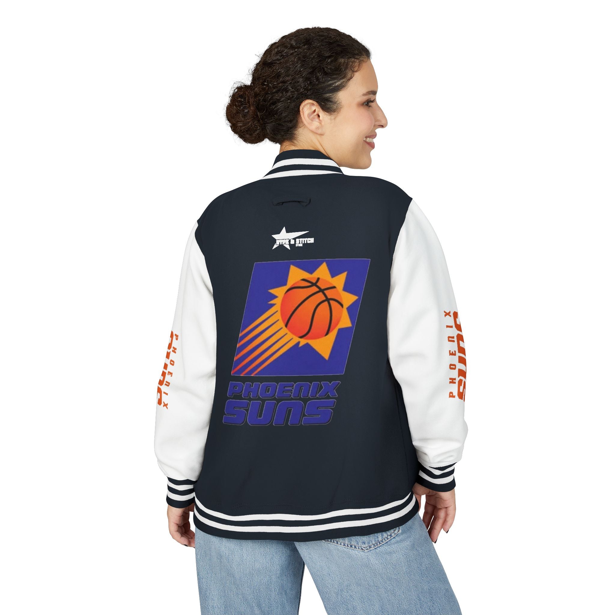 Phoenix Suns Varsity Jacket | Unisex Streetwear Letterman