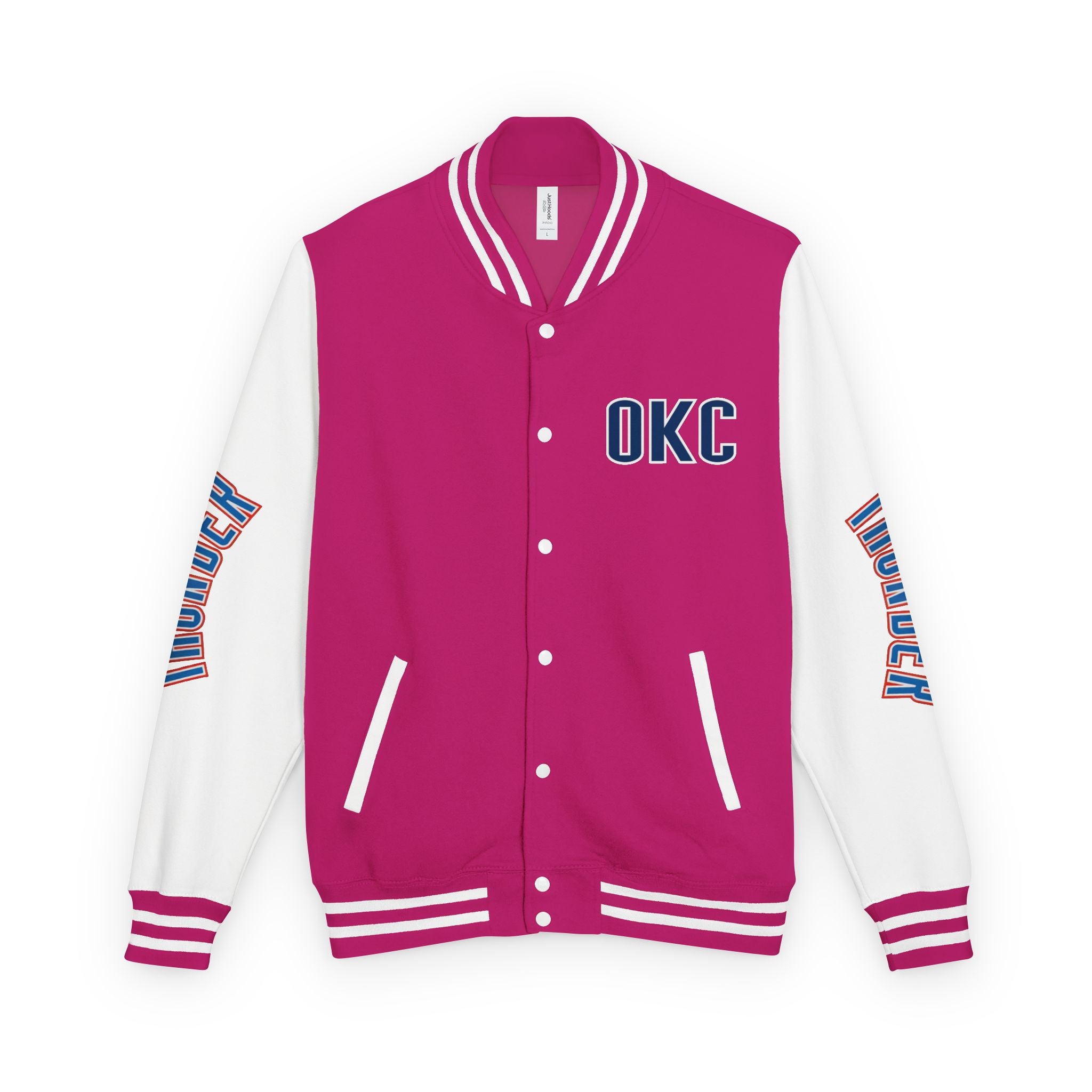 Oklahoma City Thunder Unisex Heavyweight Varsity Letterman Jacket