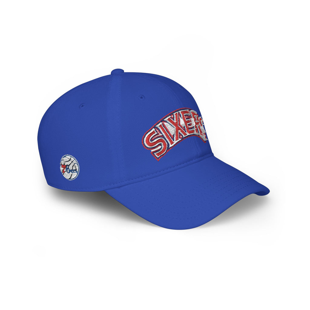 Philadelphia 76ers Vintage Embroidered Dad Hat – Adjustable Low-Profile Cap