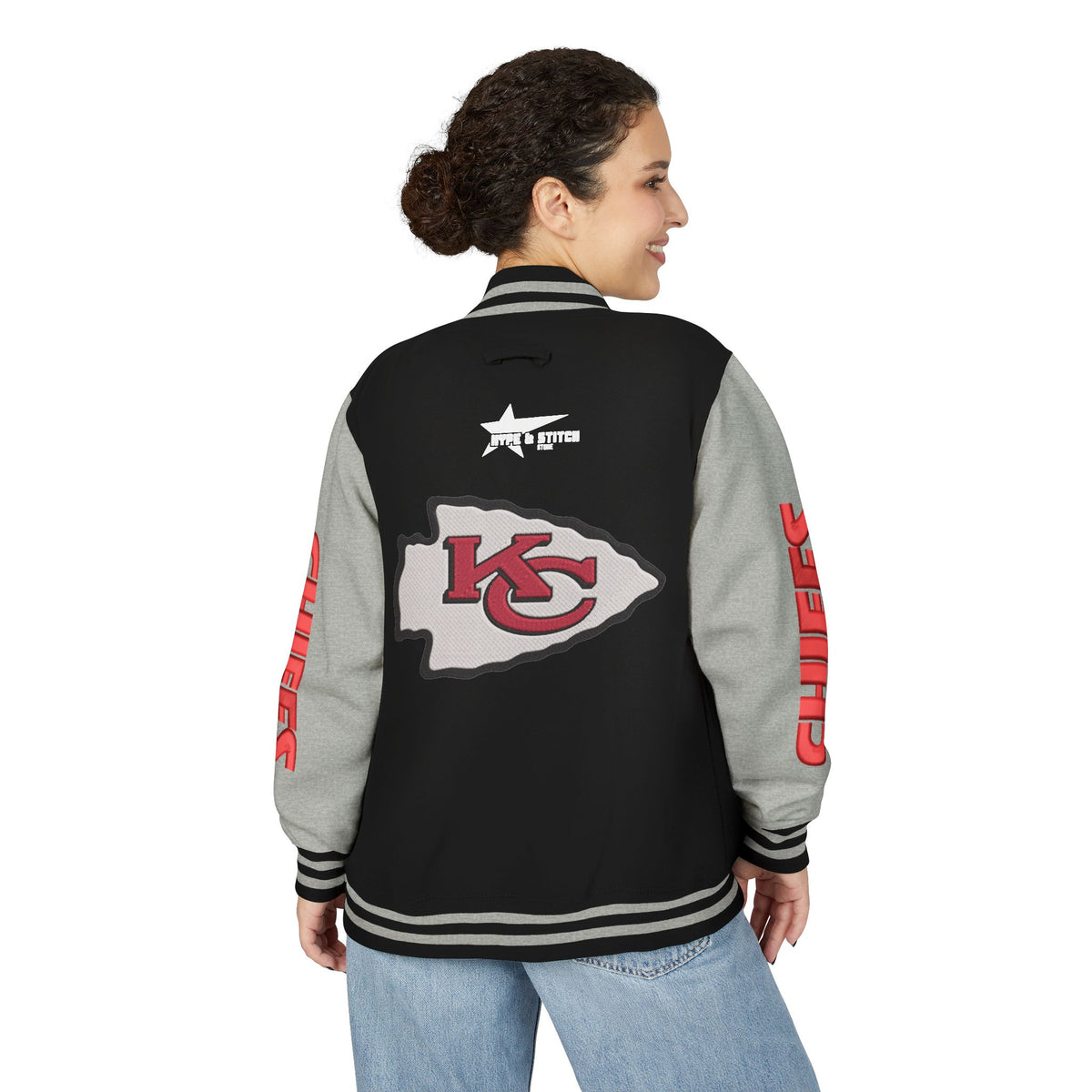 Kansas City Chiefs Heavyweight Varsity Letterman Jacket