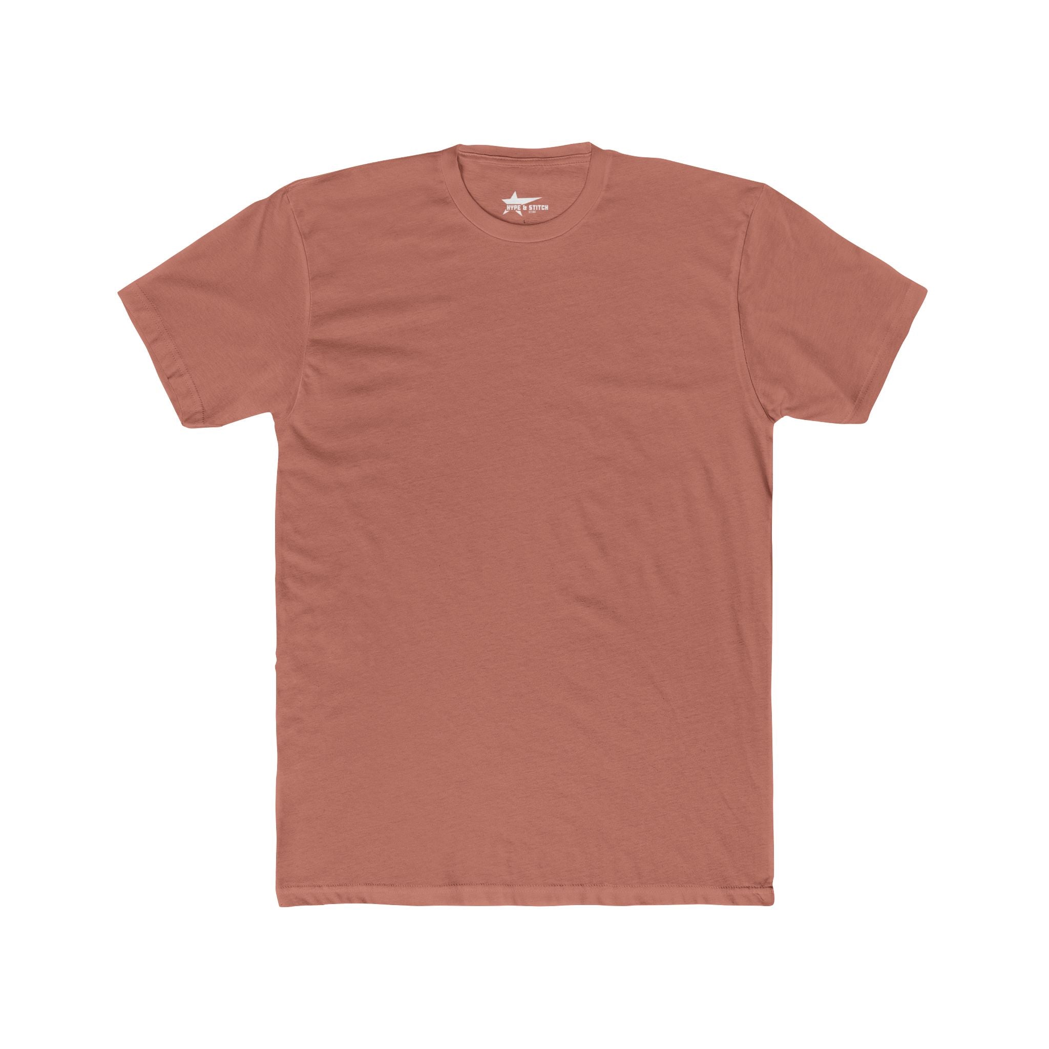 HypeandStitch Men's Fitted Crewneck T-Shirt | Premium Ultra-Soft Cotton