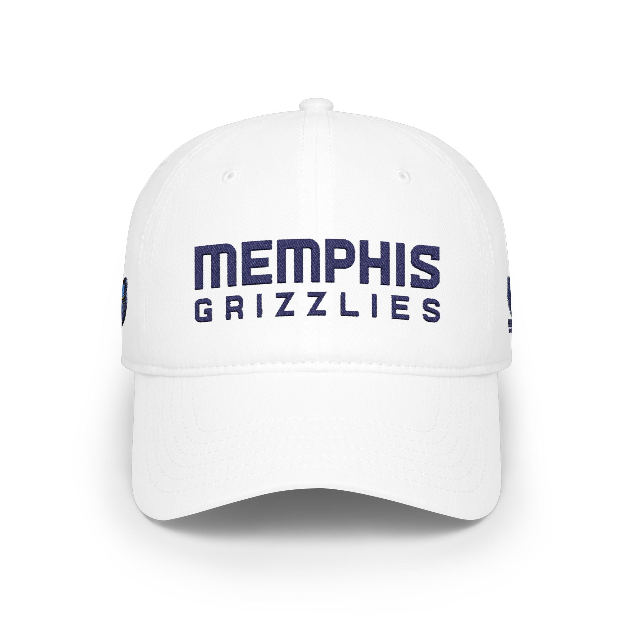 Memphis Grizzlies Vintage Embroidered Dad Hat – Adjustable Low-Profile Cap