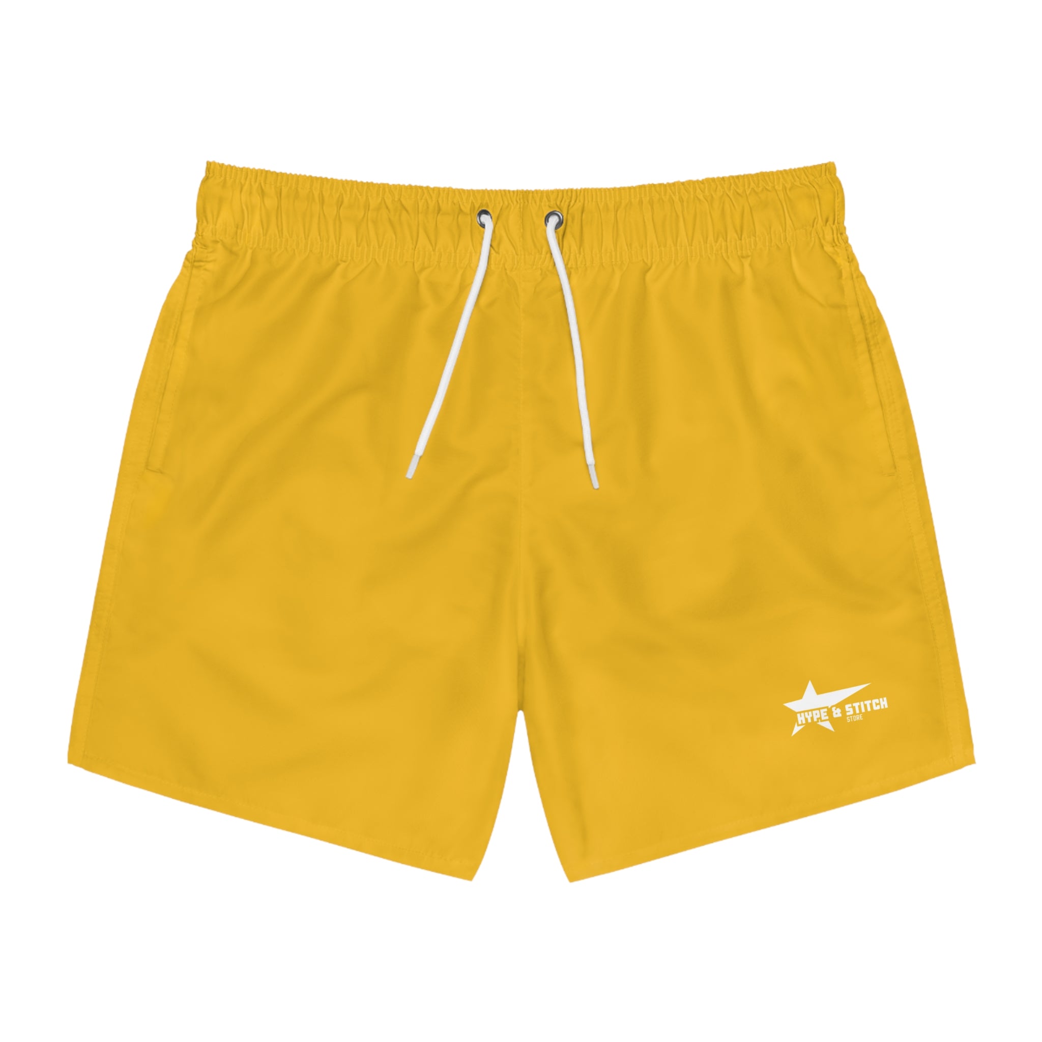 Classic Swim Trunks – Summer Gold