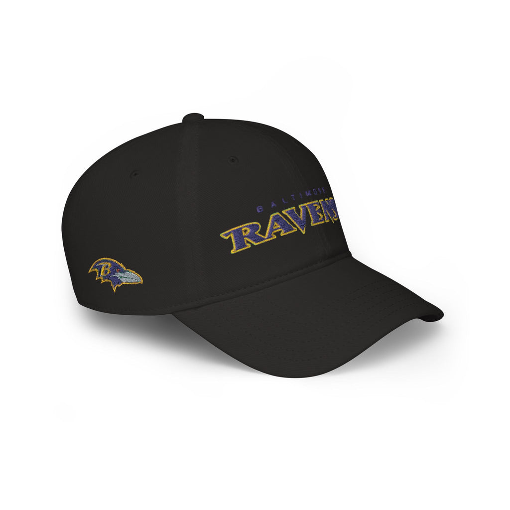 Baltimore Ravens Embroidered Dad Hat | Curved Brim Football Fan Cap