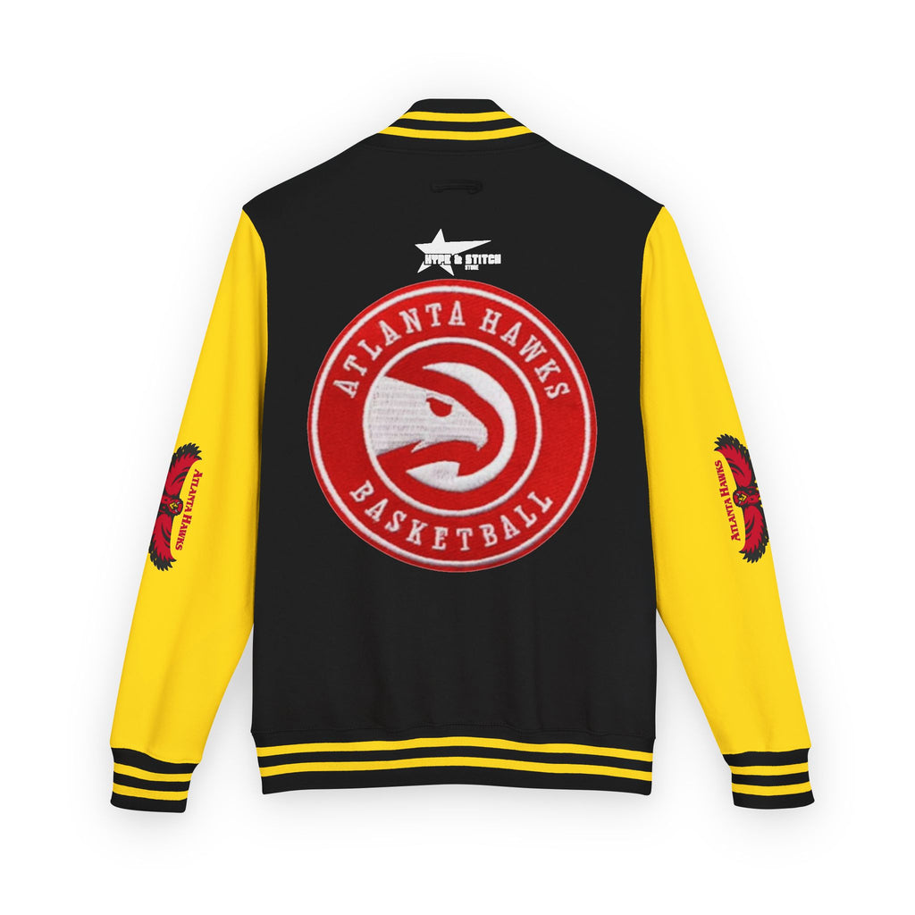Atlanta Hawks Unisex Heavyweight Varsity Letterman Jacket