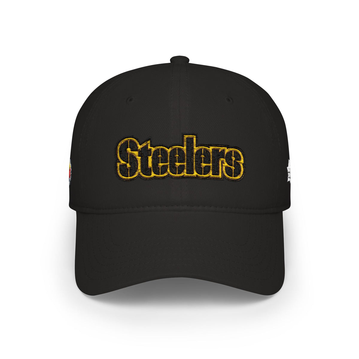 Steelers Embroidered Low Profile Baseball Cap – Adjustable Curved Brim Fan Hat