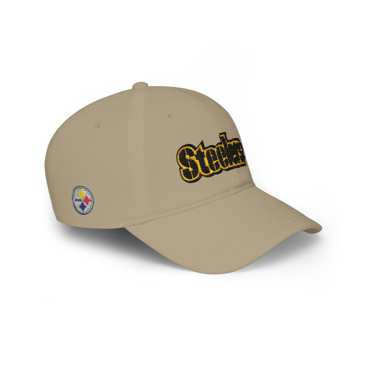 Steelers Embroidered Low Profile Baseball Cap – Adjustable Curved Brim Fan Hat