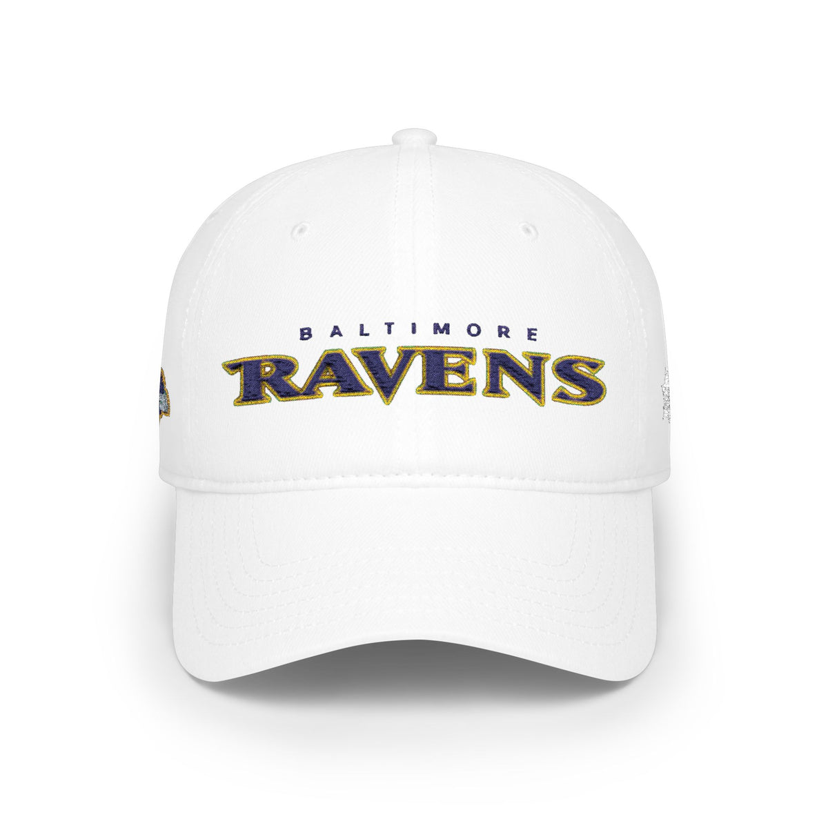 Baltimore Ravens Embroidered Dad Hat | Curved Brim Football Fan Cap