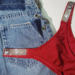 High waist high fork seamless underwear