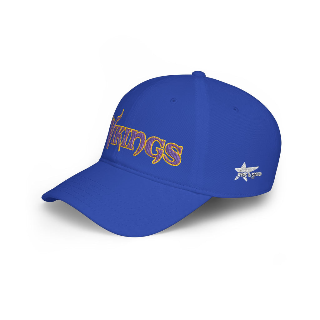 Vikings Embroidered Low Profile Baseball Cap