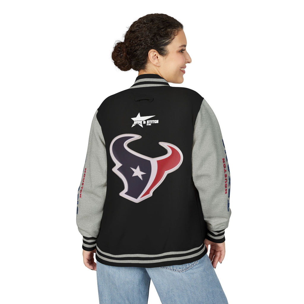 Houston Texans Vintage Varsity Jacket | Custom Letterman Outerwear