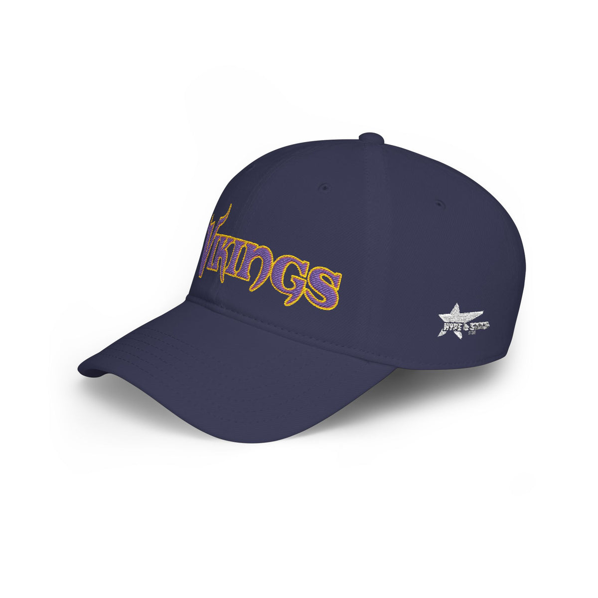 Vikings Embroidered Low Profile Baseball Cap