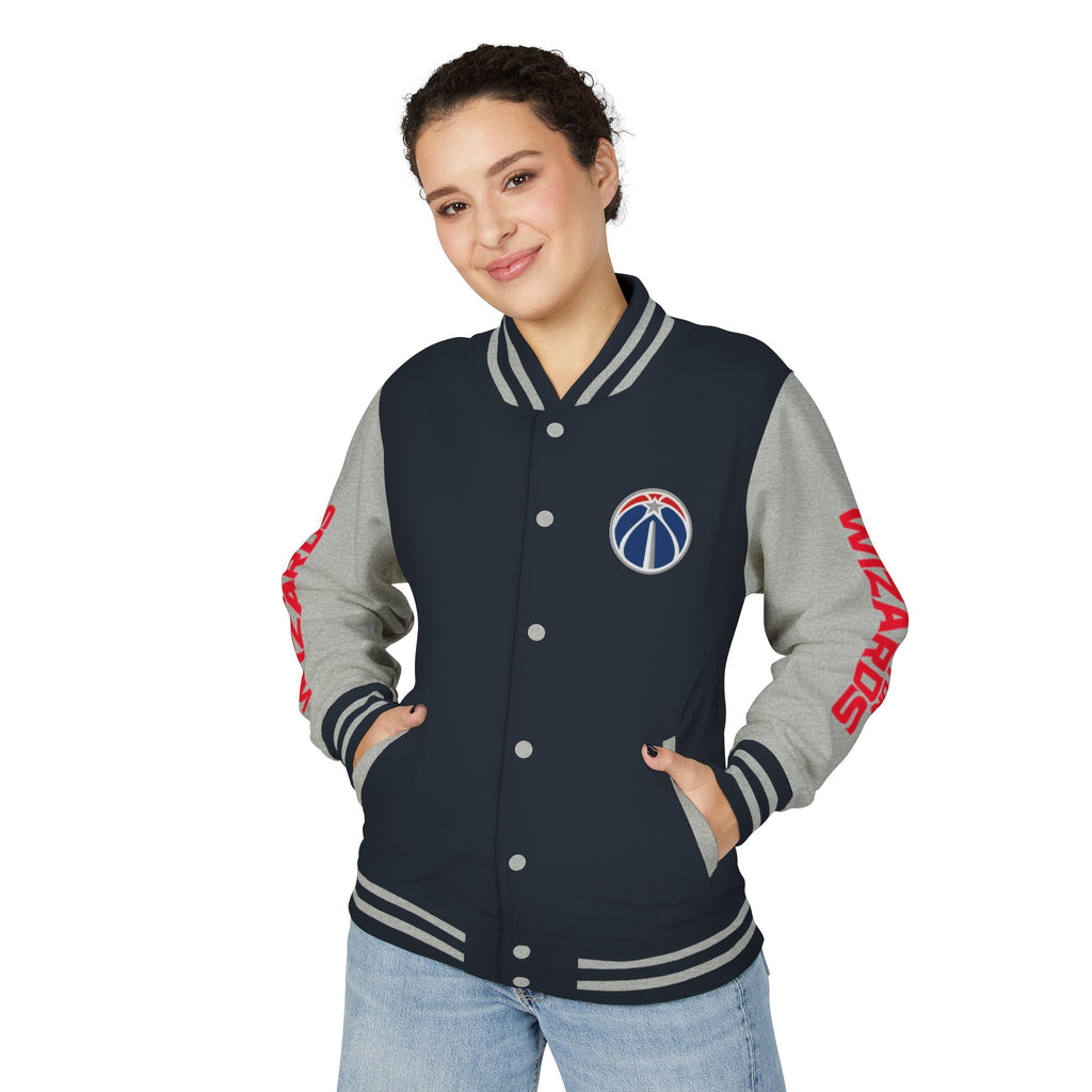 Washington Wizards Varsity Jacket | Unisex Streetwear Letterman