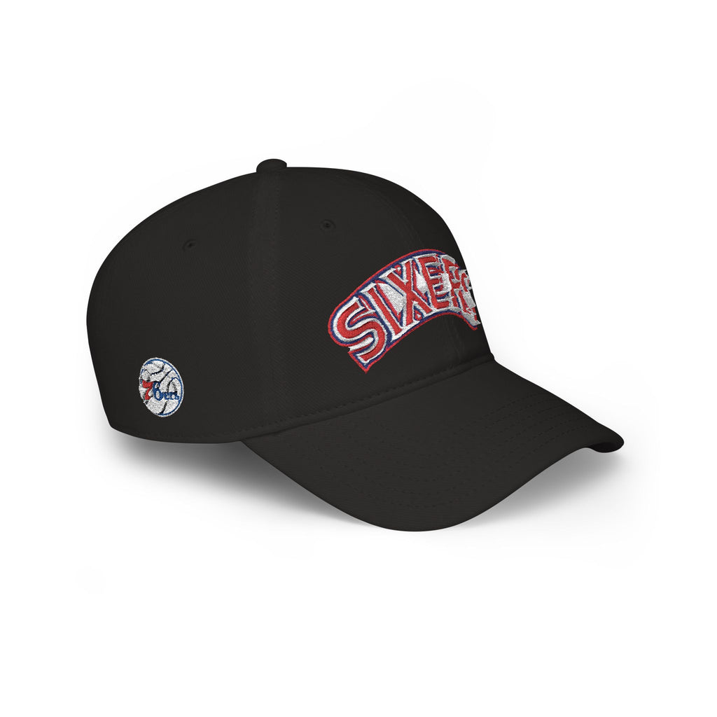 Philadelphia 76ers Vintage Embroidered Dad Hat – Adjustable Low-Profile Cap