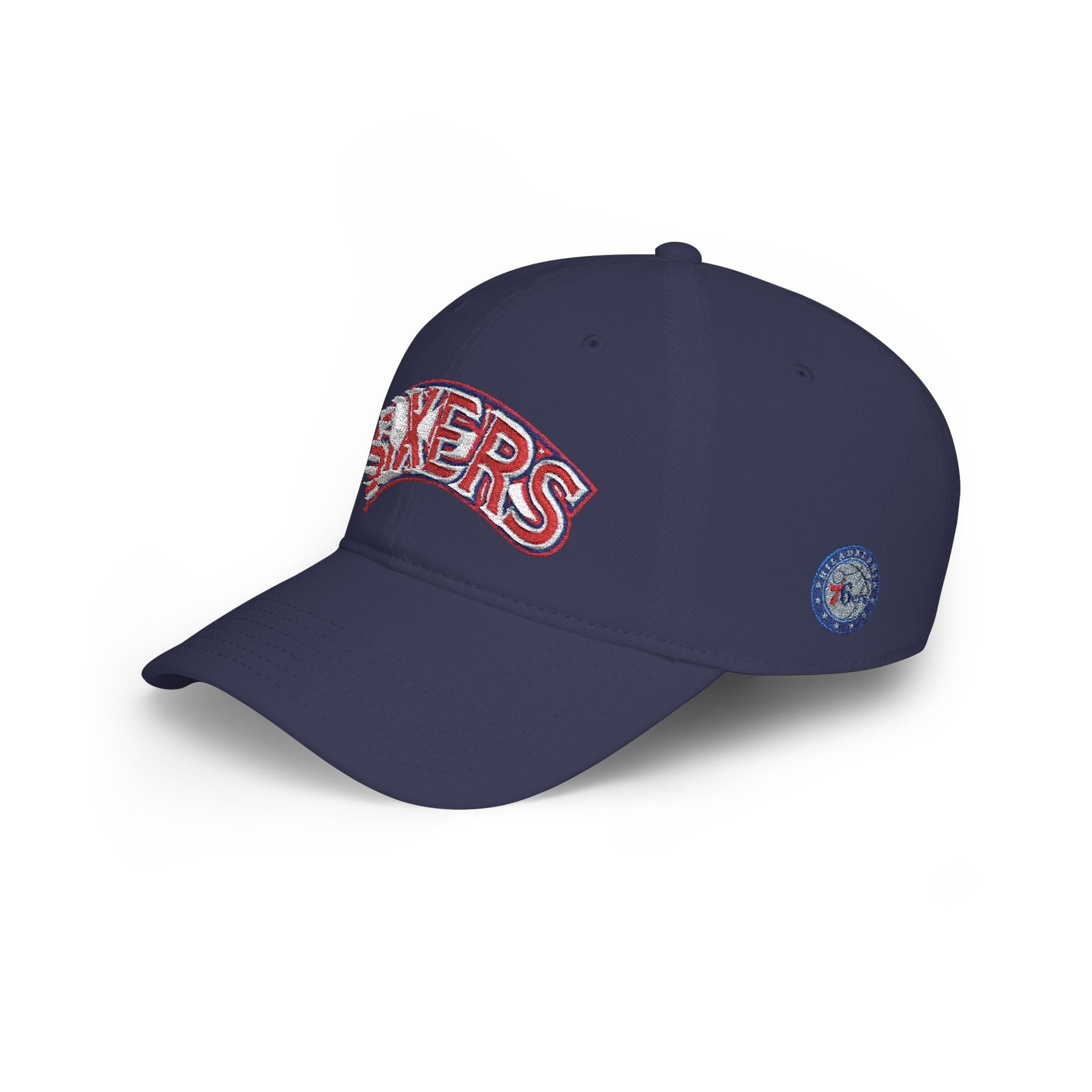 Philadelphia 76ers Vintage Embroidered Dad Hat – Adjustable Low-Profile Cap