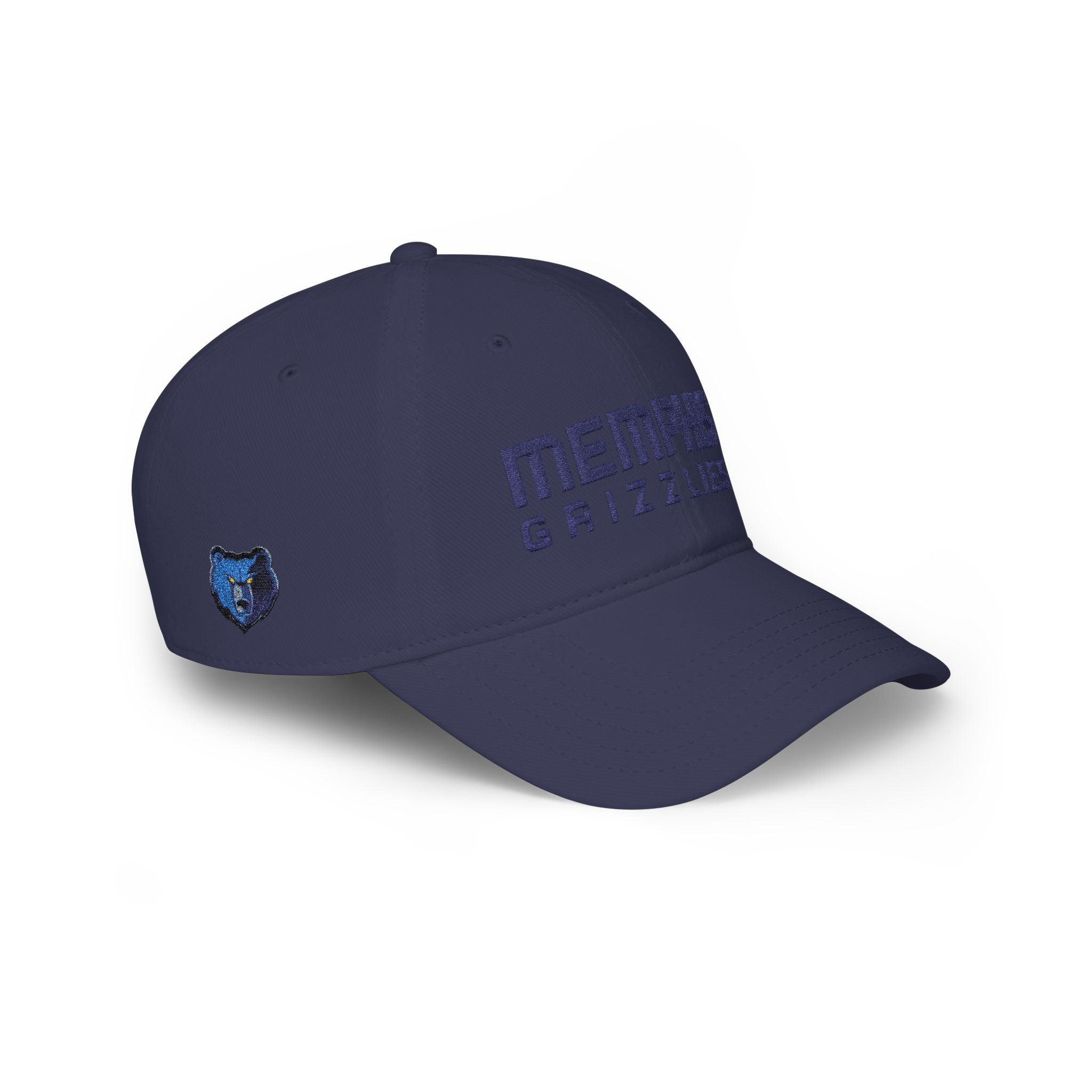 Memphis Grizzlies Vintage Embroidered Dad Hat – Adjustable Low-Profile Cap