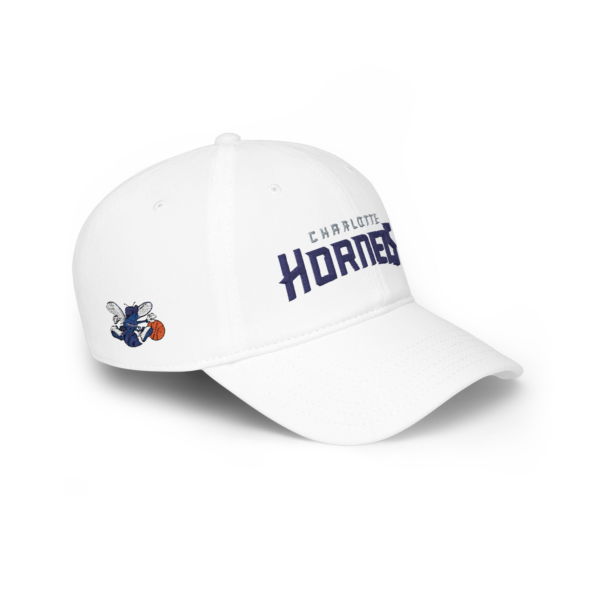 Charlotte Hornets Vintage Embroidered Dad Hat | Unisex Low-Profile Baseball Cap