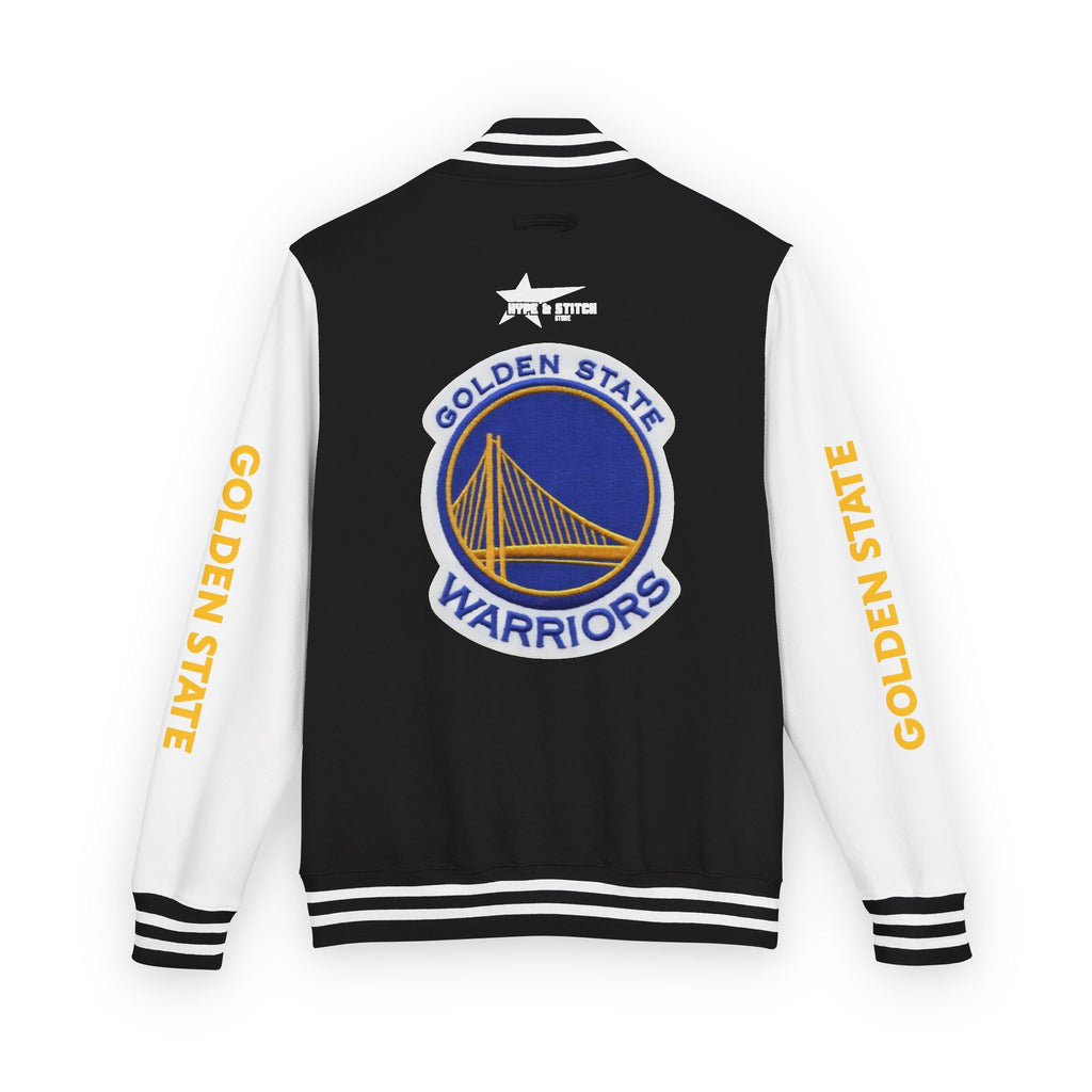 Golden State Warriors Unisex Heavyweight Varsity Letterman Jacket