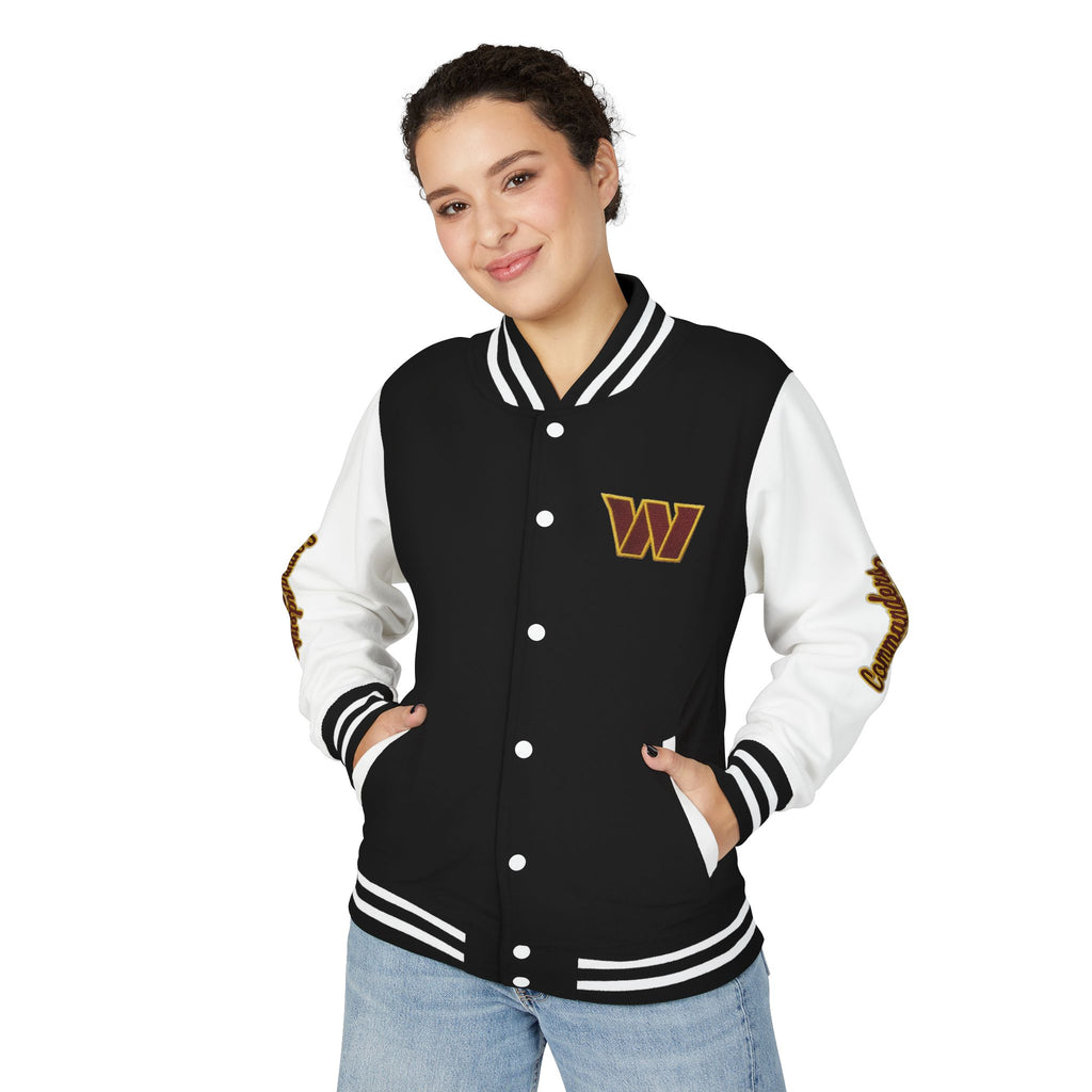 Washington Commanders Heavyweight Letterman Jacket