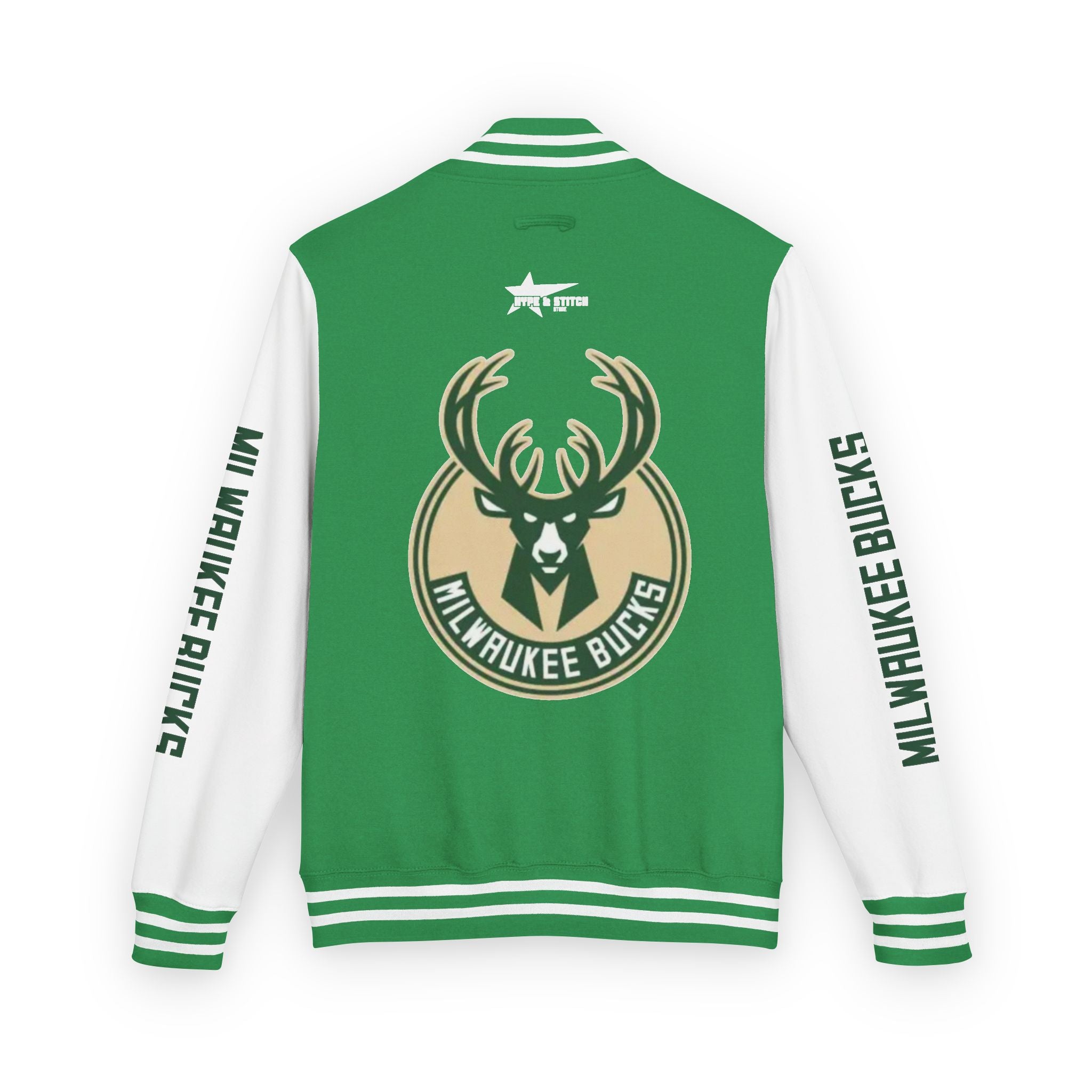 Milwaukee Bucks Varsity Jacket | Unisex Streetwear Letterman