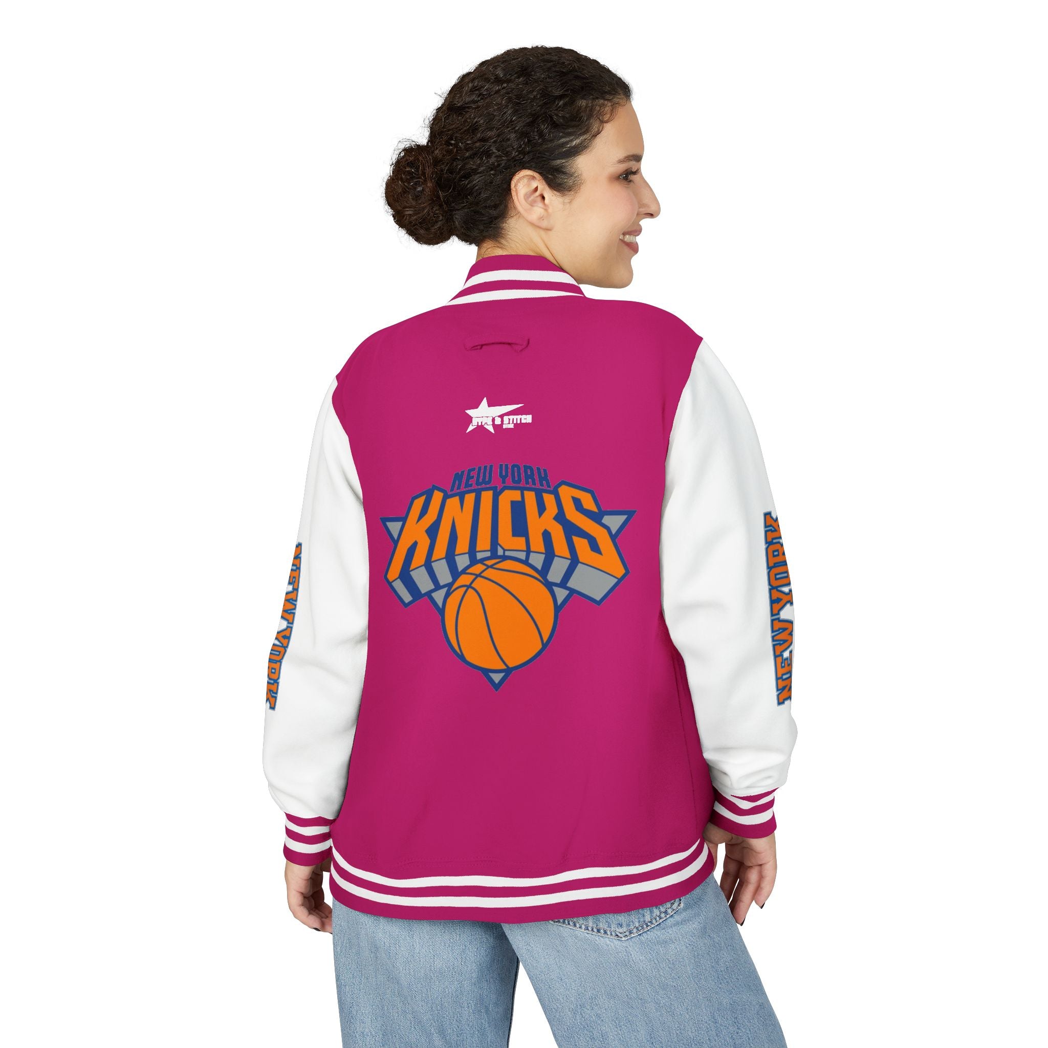 New York Knicks Unisex Heavyweight Varsity Letterman Jacket