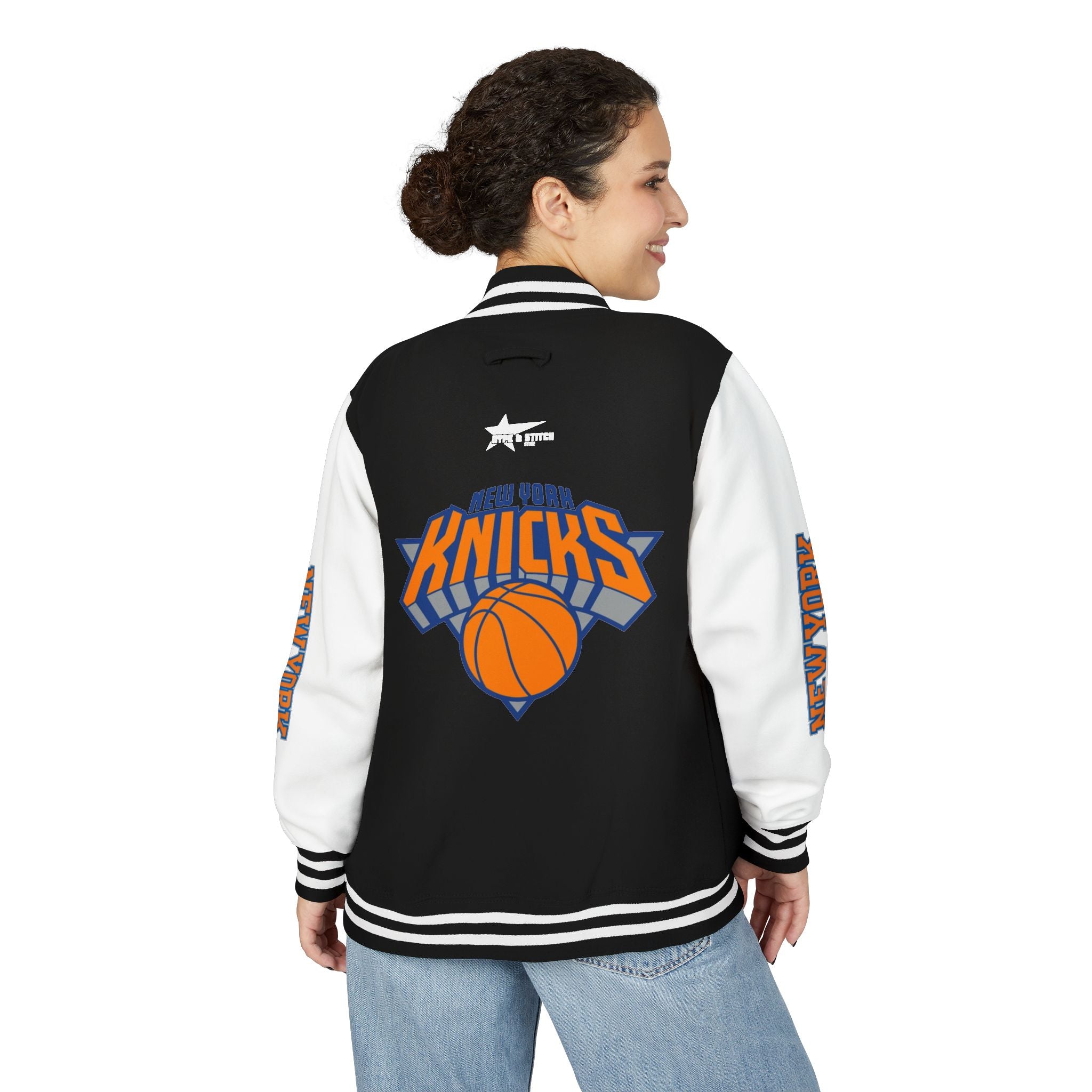 New York Knicks Unisex Heavyweight Varsity Letterman Jacket