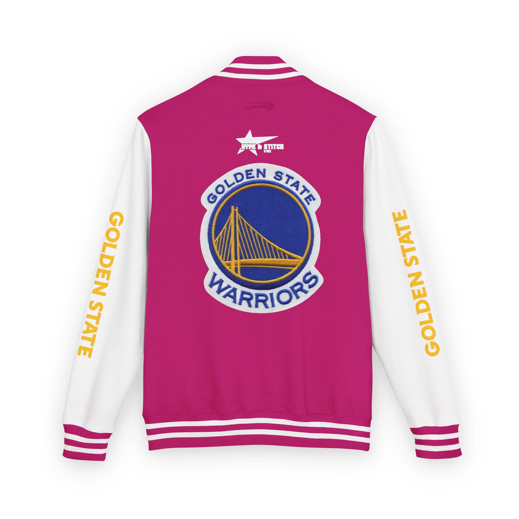 Golden State Warriors Unisex Heavyweight Varsity Letterman Jacket