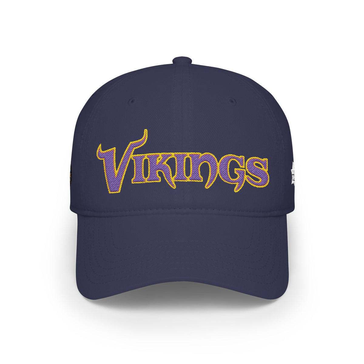 Vikings Embroidered Low Profile Baseball Cap