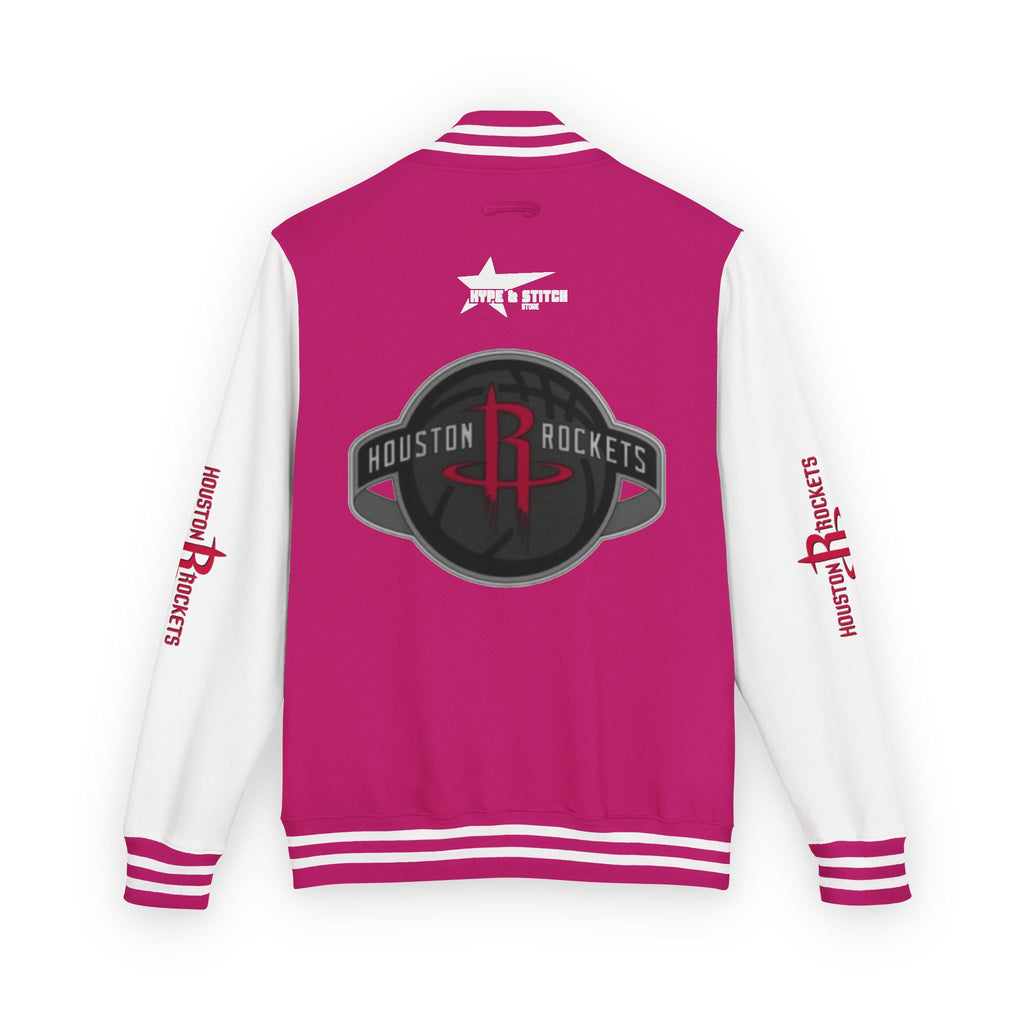 Houston Rockets Varsity Jacket | Unisex Streetwear Letterman