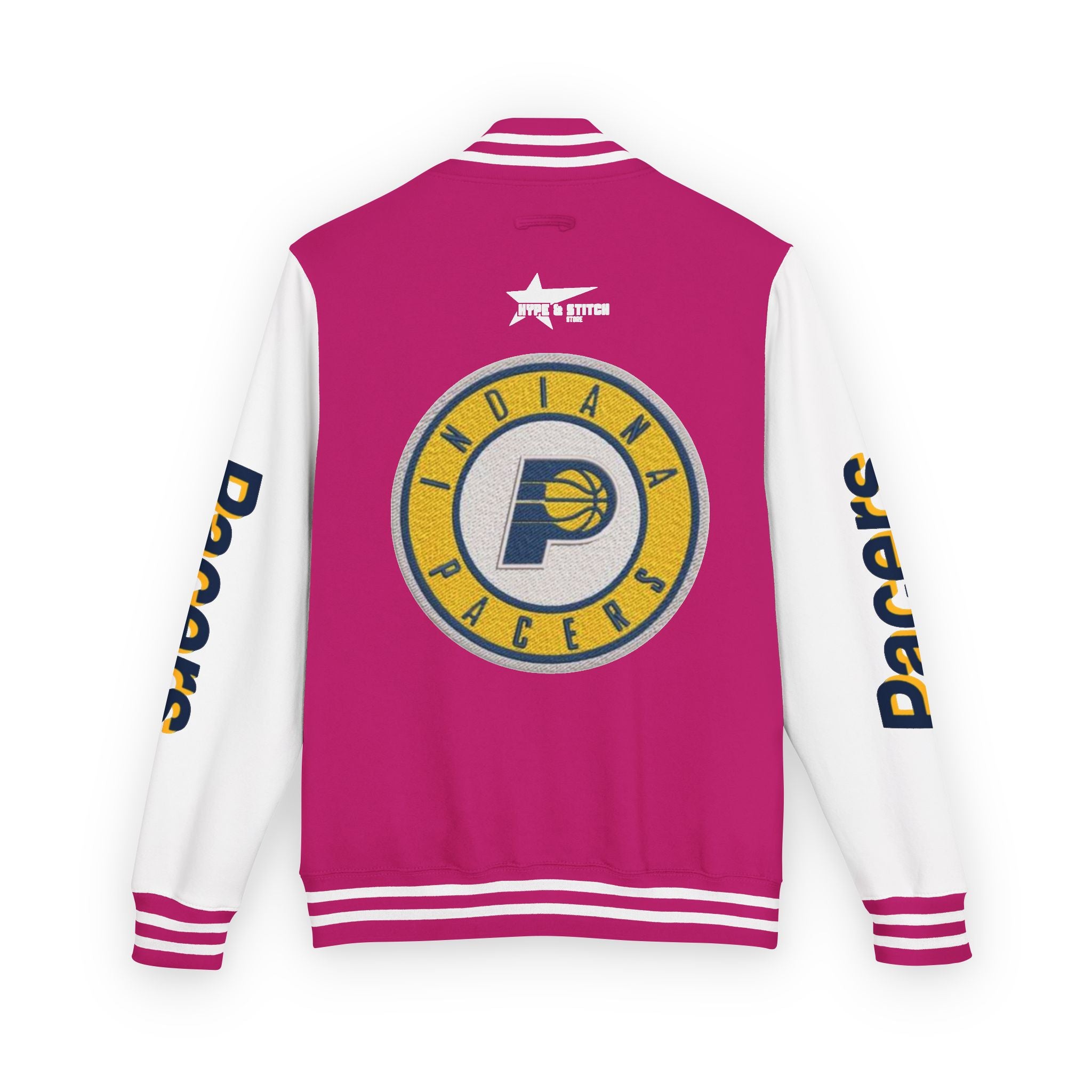 Indiana Pacers Varsity Jacket | Unisex Streetwear Letterman