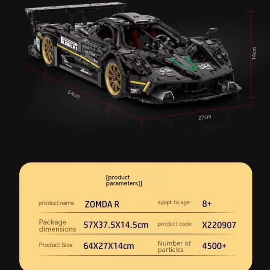 Children's Assembled Particle Building Blocks Toys Decoration Model