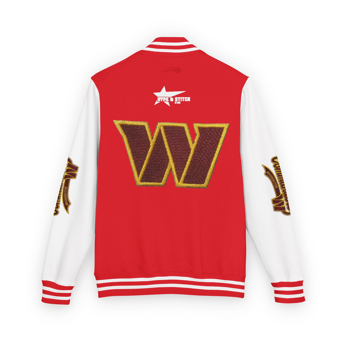 Washington Commanders Heavyweight Letterman Jacket
