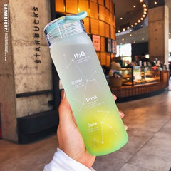 Leak-proof frosted glass