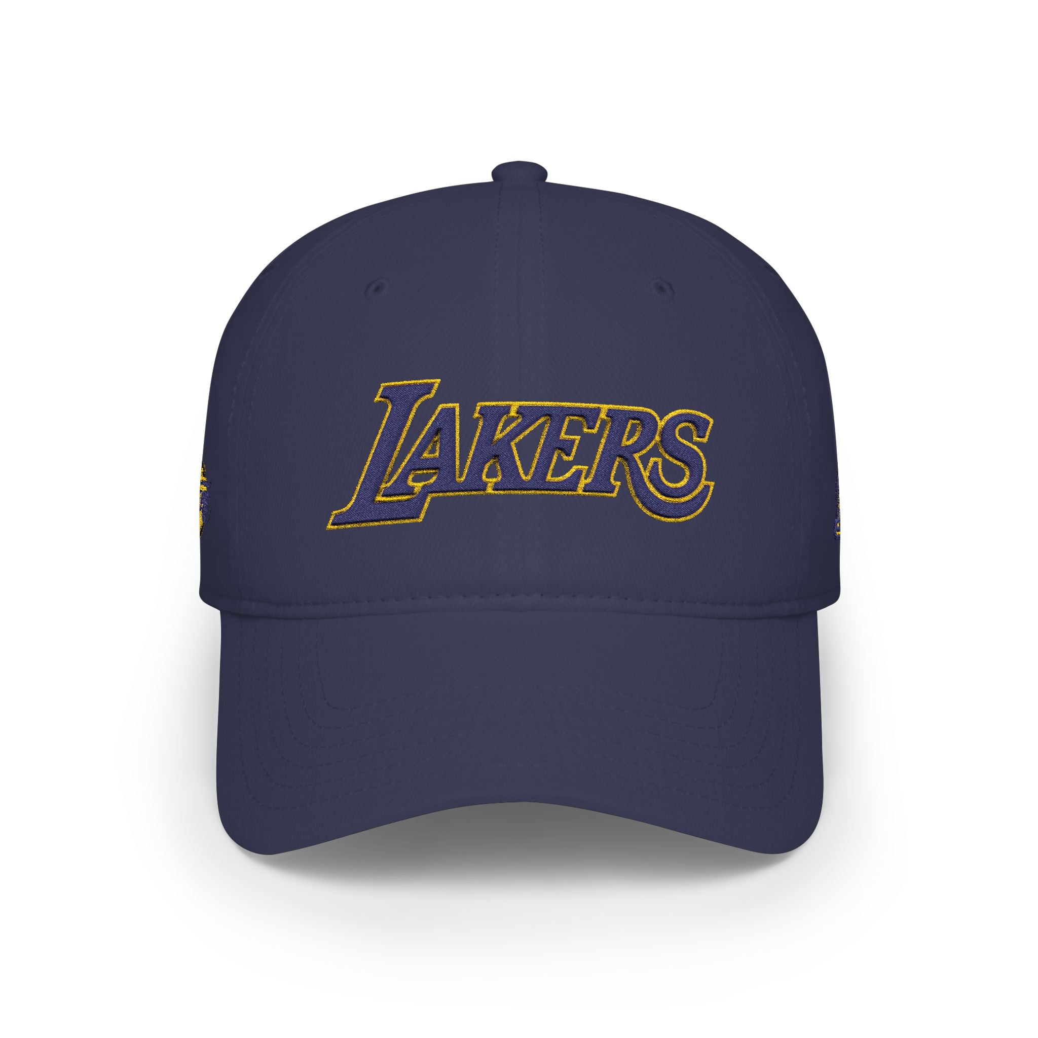 Lakers Embroidered Low Profile Dad Hat