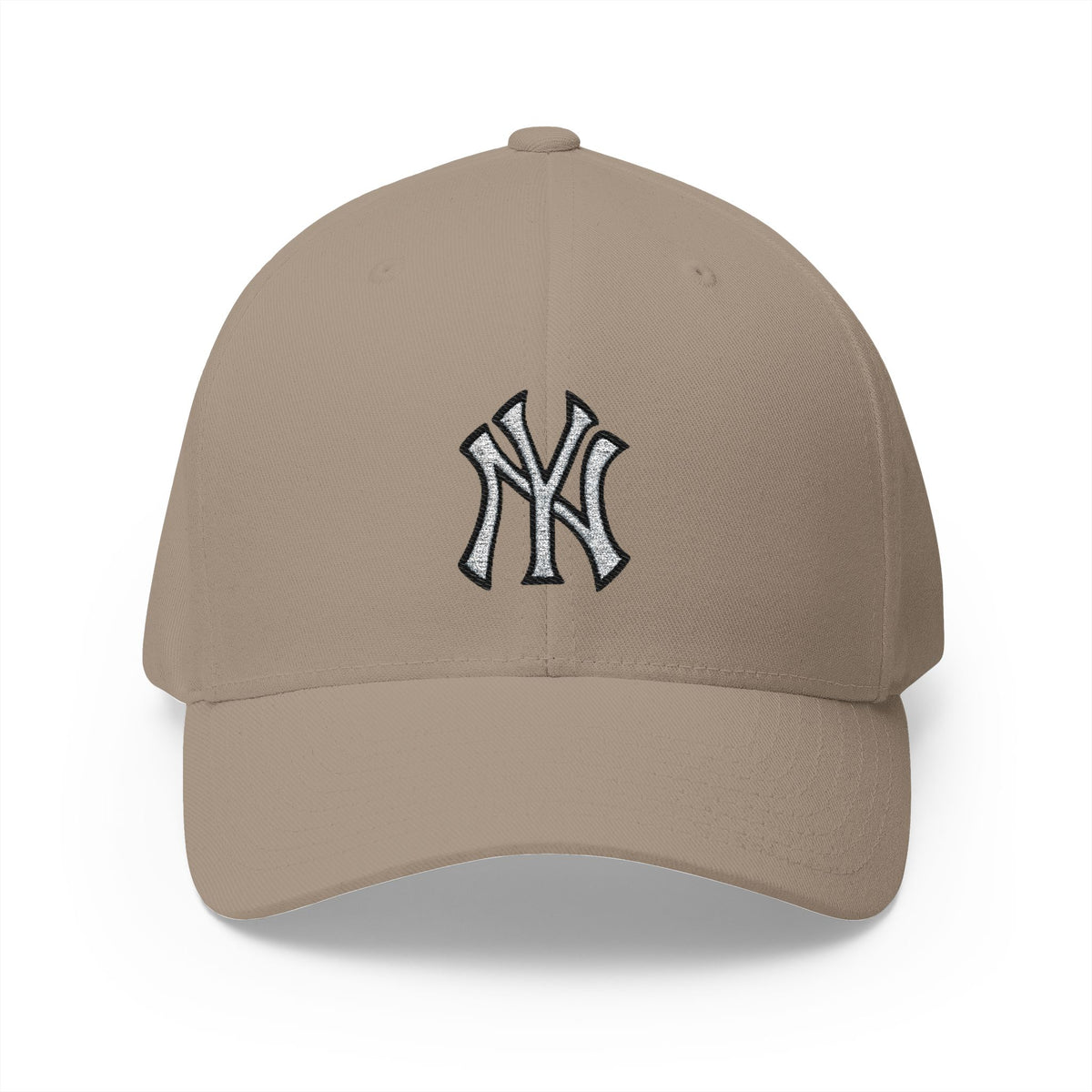 Embroidered NY Classic Baseball Cap | Unisex Structured Curved Brim Hat