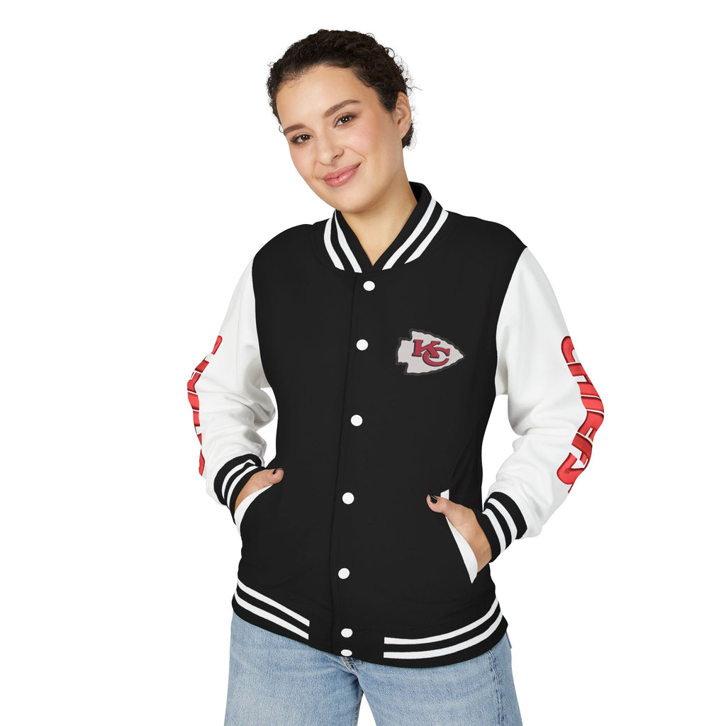 Kansas City Chiefs Heavyweight Varsity Letterman Jacket