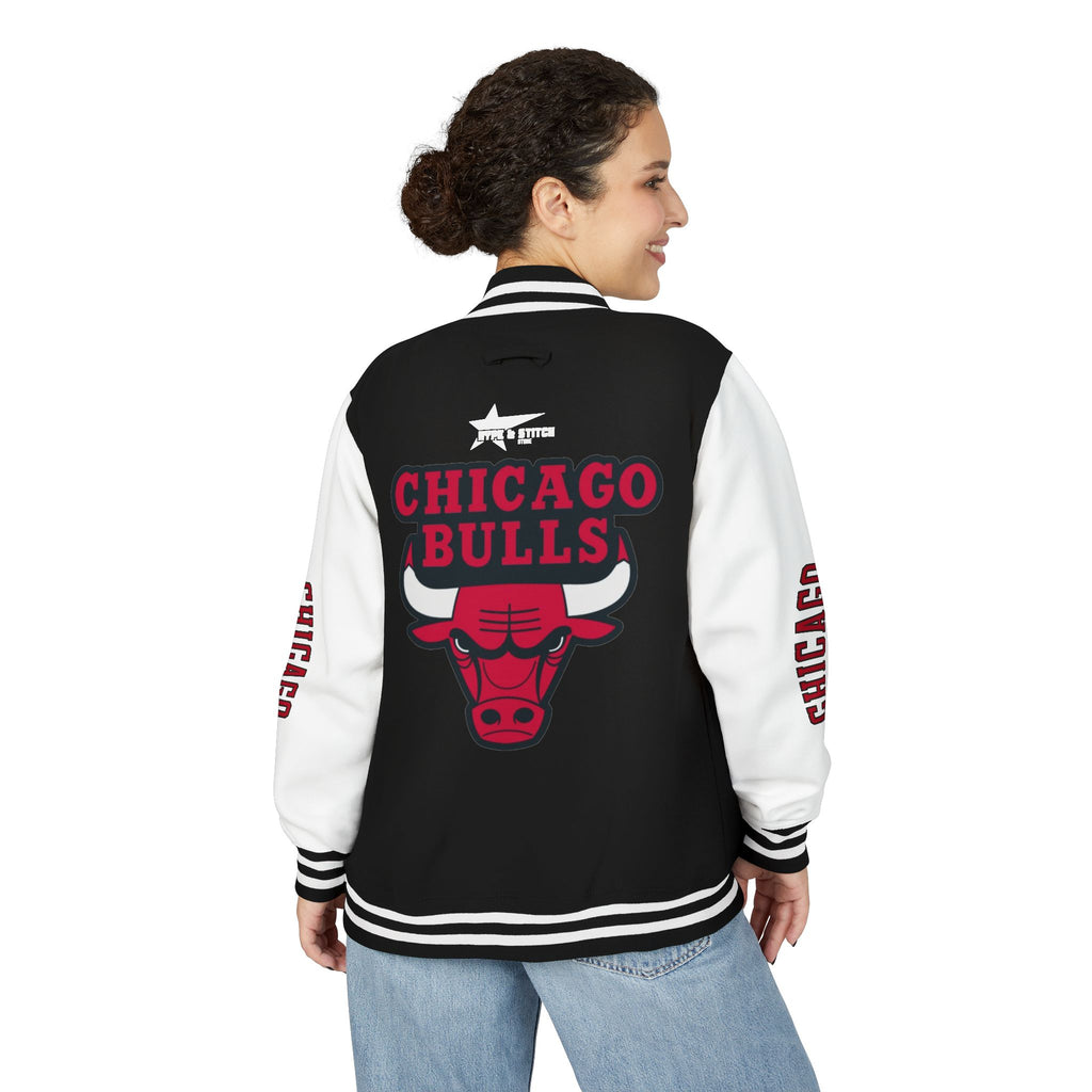 Chicago Bulls Unisex Heavyweight Varsity Letterman Jacket