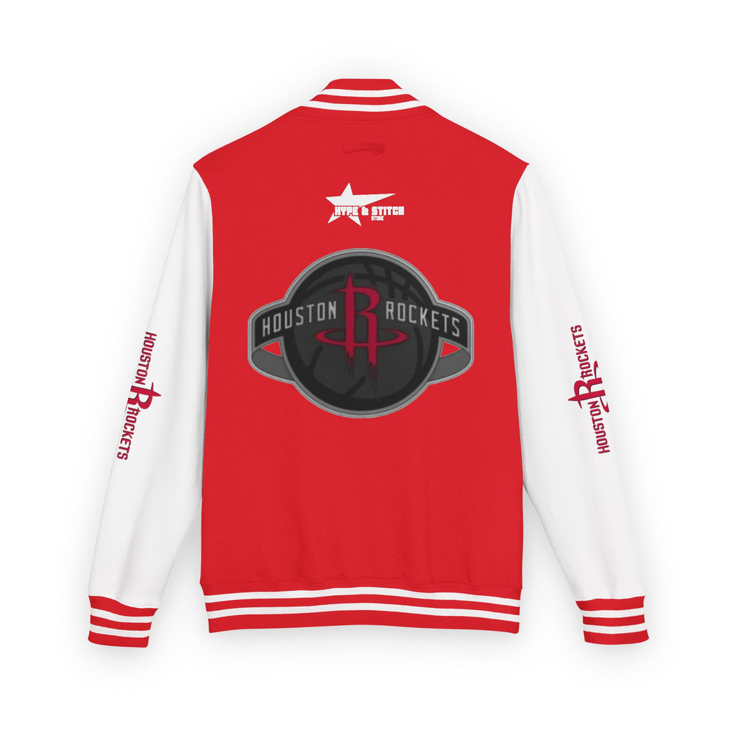 Houston Rockets Varsity Jacket | Unisex Streetwear Letterman