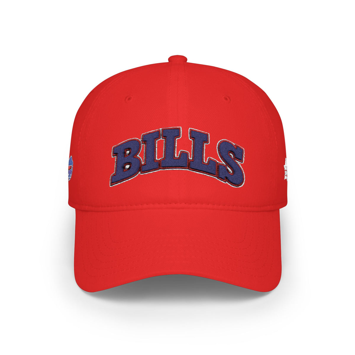Buffalo Bills Embroidered Curved Brim Baseball Cap – Adjustable Dad Hat