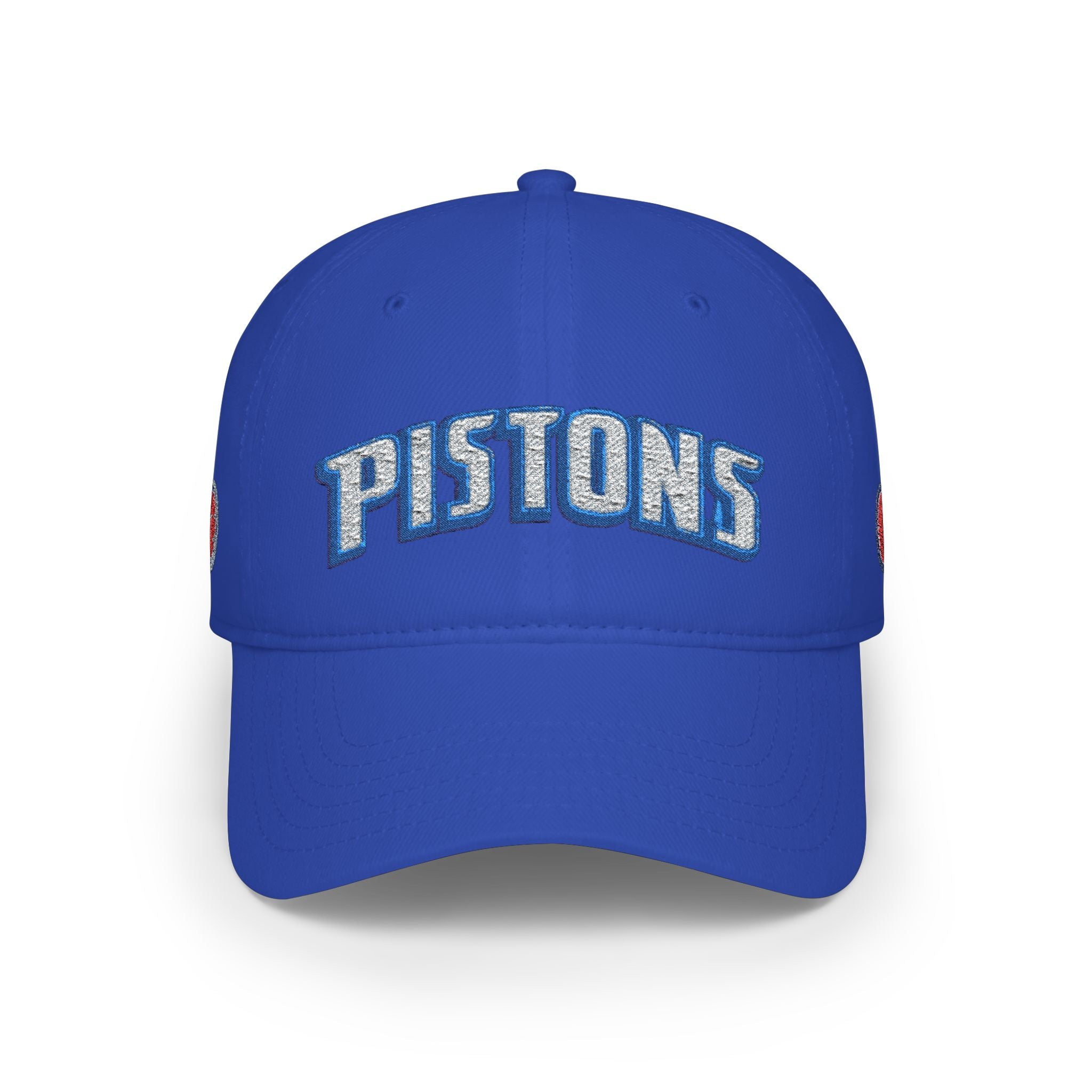 Detroit Pistons Vintage Embroidered Dad Hat – Adjustable Low-Profile Cap