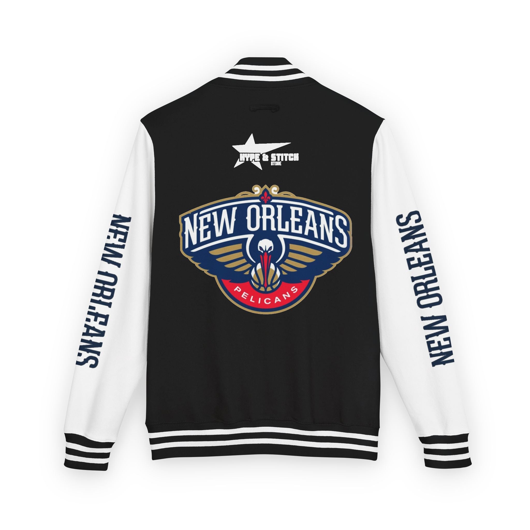 New Orleans Pelicans Varsity Jacket | Unisex Streetwear Letterman