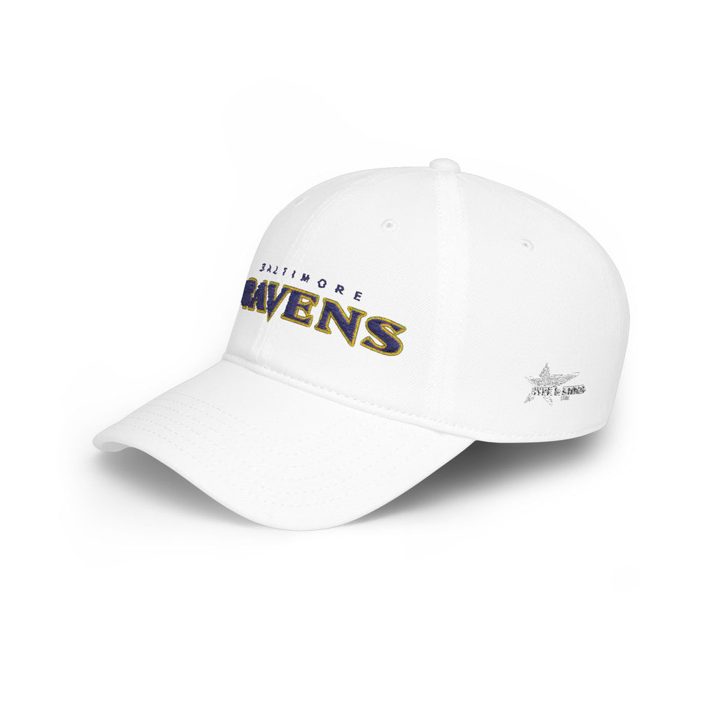 Baltimore Ravens Embroidered Dad Hat | Curved Brim Football Fan Cap